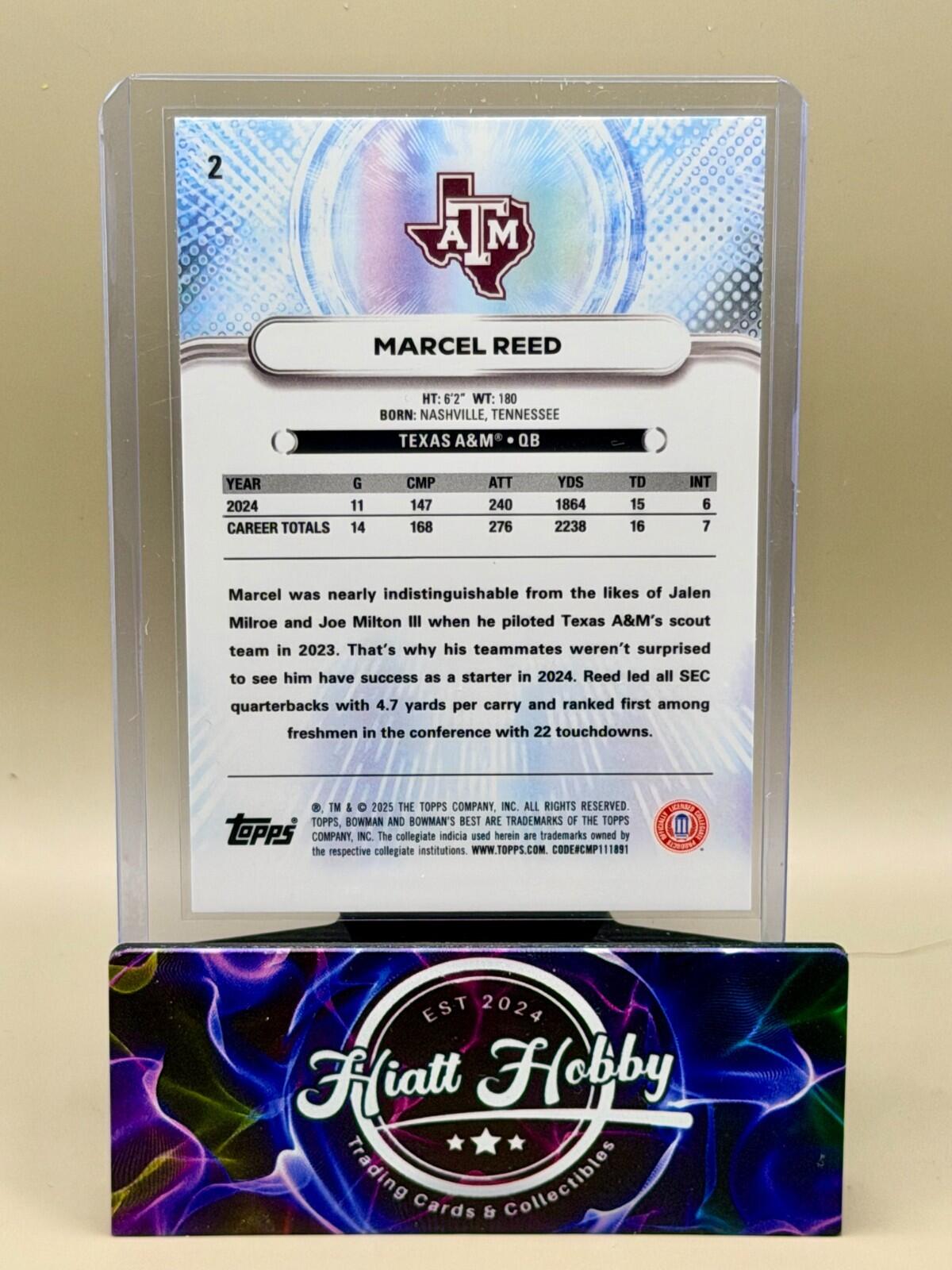 2025 Bowman's Best University Base and Refractors - Complete your Set!