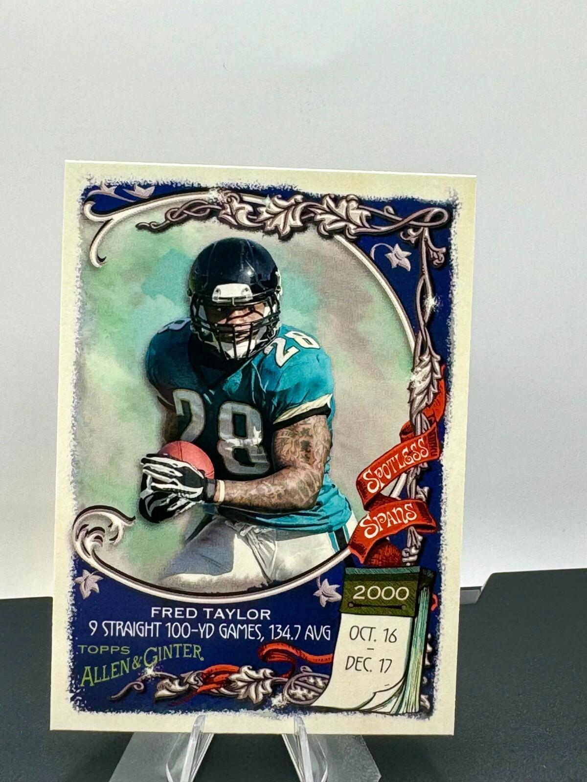 2024 Topps Composite Football Allen & Ginter Spotless Spans Inserts - LOT of 5