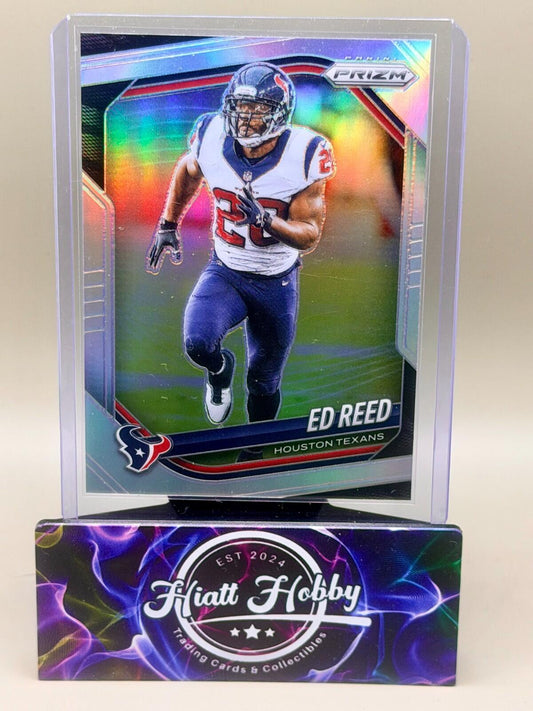 2025 Panini Prizm Football - #216 Ed Reed - Silver Holo Prizm