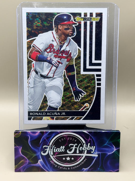 2024 Topps Update - #BG-3 Ronald Acuna Jr - Black Gold