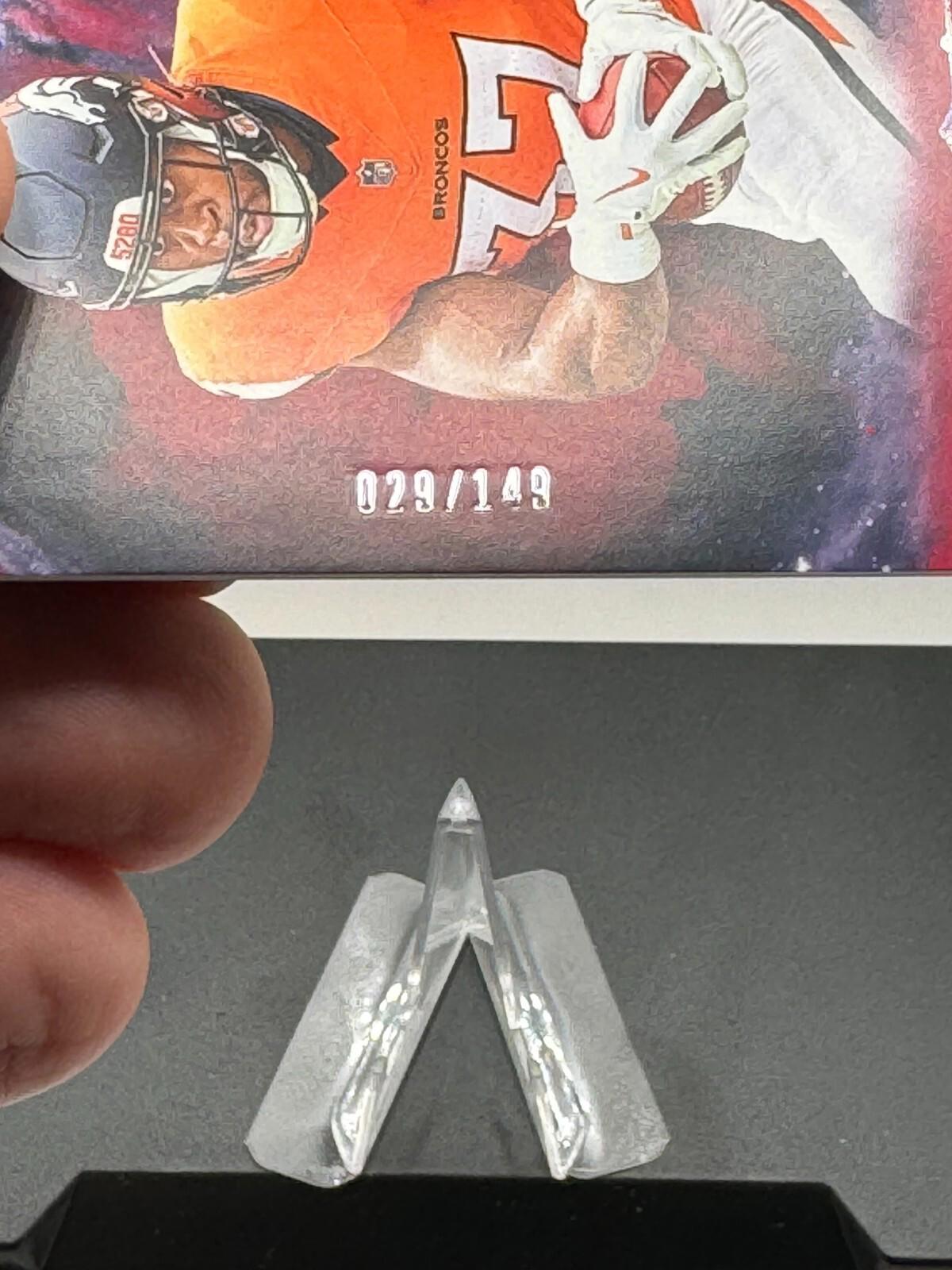 2024 Panini Origins - Audric Estime #137 - Red /149