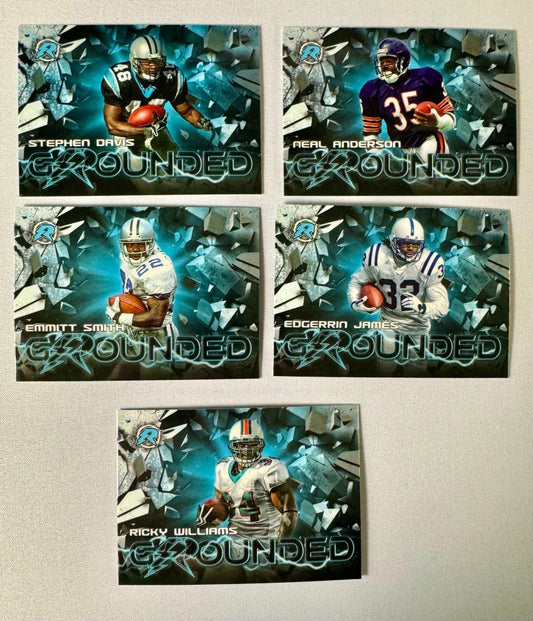 2023 Topps Composite Football Topps Resurgence Grounded Inserts - LOT of 10