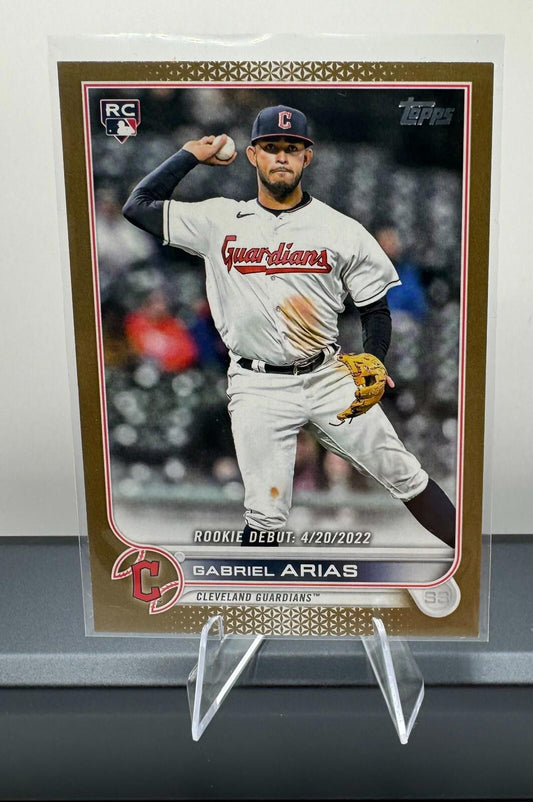 2022 Topps Update Debut Gabriel Arias #US321 SP /2022