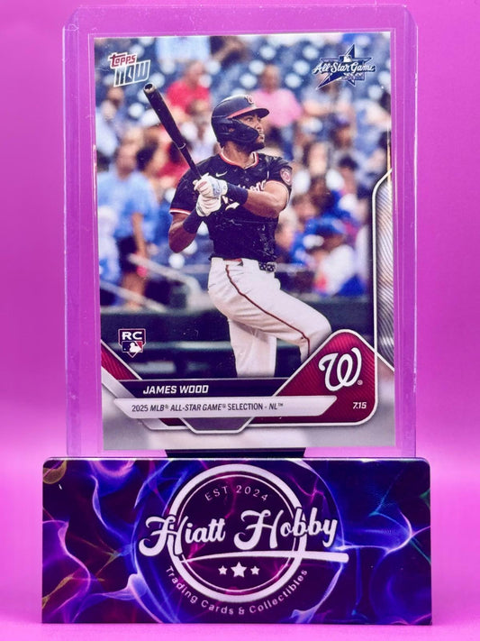 2025 Topps Now - James Wood #ASG-JWOSP - All Star Game SP