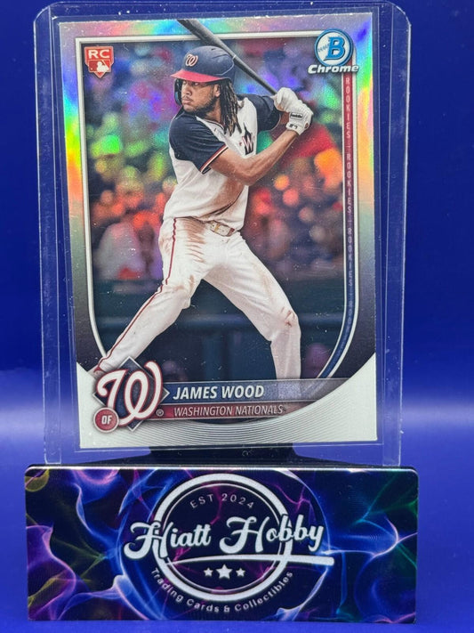 2025 Bowman Chrome - James Wood #29 - Red RC Redemption