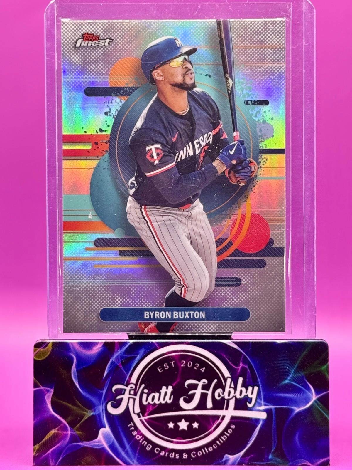 2025 Topps Finest - Byron Buxton #128 - Uncommon - Refractor
