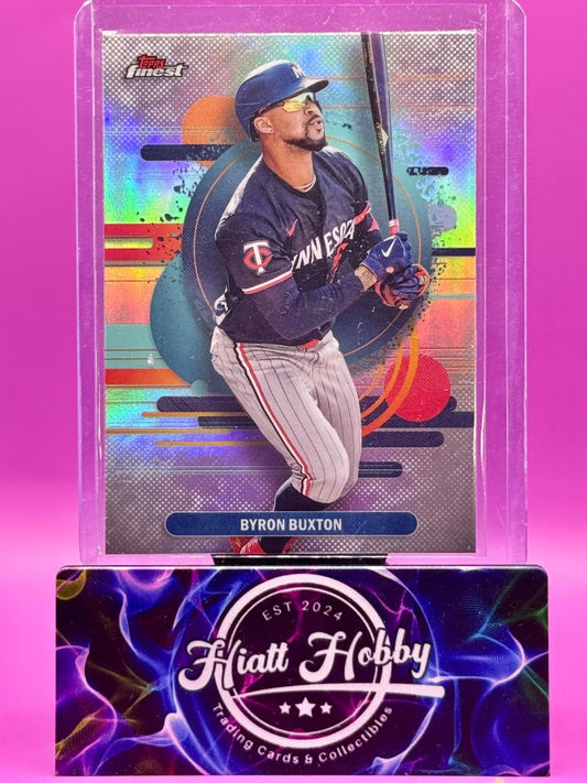 2025 Topps Finest - Byron Buxton #128 - Uncommon - Refractor