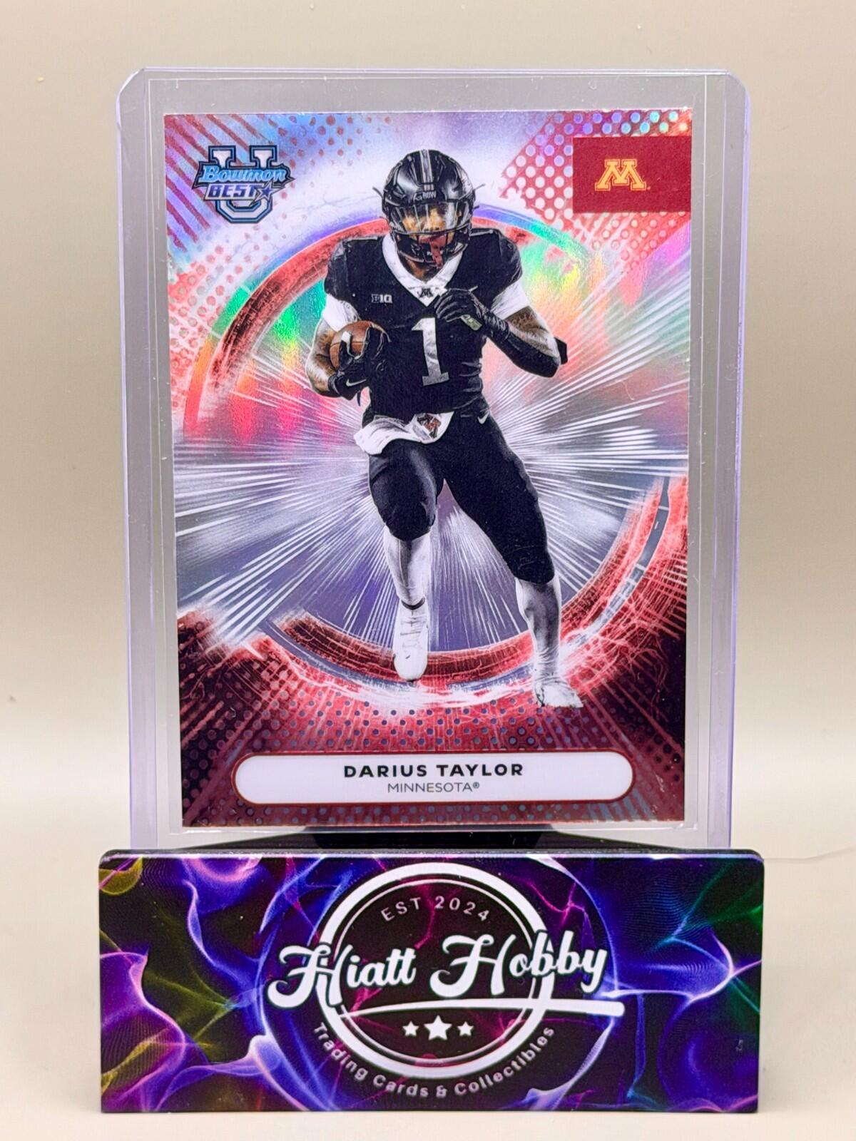 2025 Bowman's Best University Base and Refractors - Complete your Set!