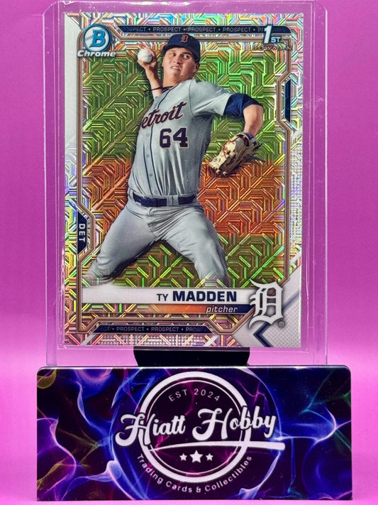 2021 Bowman Draft Chrome - Ty Madden #BDC-152 - Asia Mojo SP Refractor (RC)