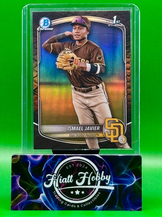 2025 Bowman Chrome - Ismael Javier #BCP-52 - Reptillian Refractor
