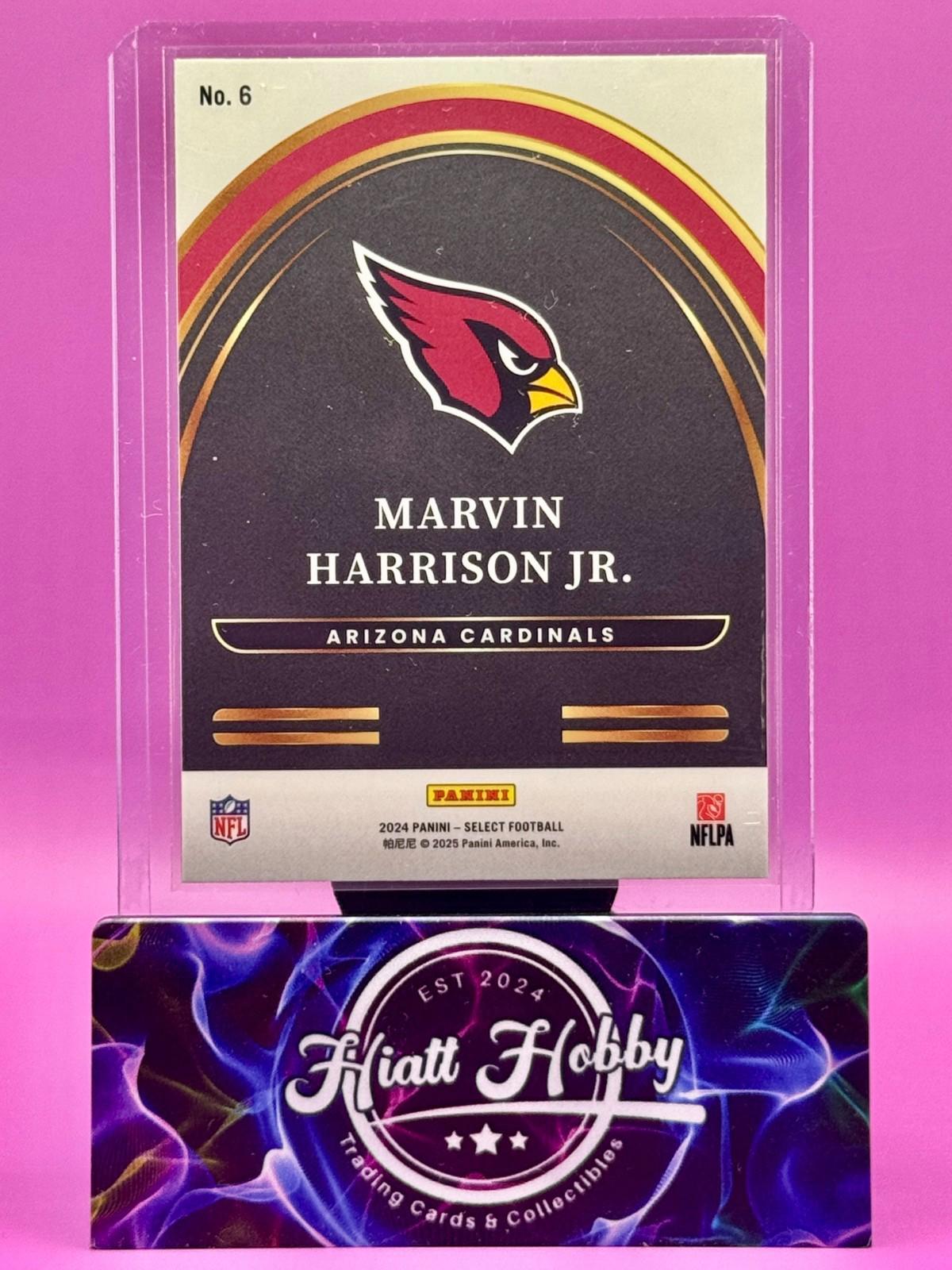 2024 Panini Select - Select Future - Marvin Harrison Jr. #6 (RC)
