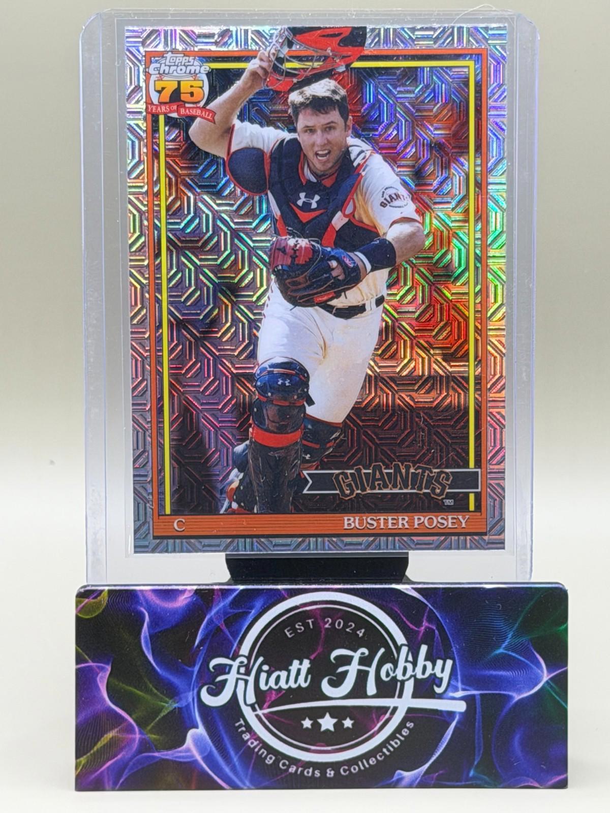 2026 Topps Series 1 #91C-92 Buster Posey - 35th Anniversary Chrome Mojo