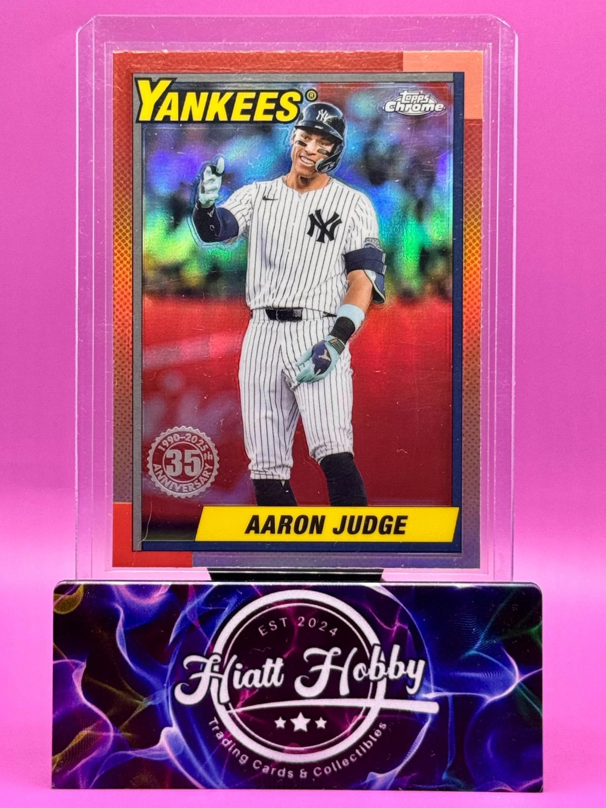 2025 Topps Chrome - Aaron Judge #90CB-11 - 35th Anniversary