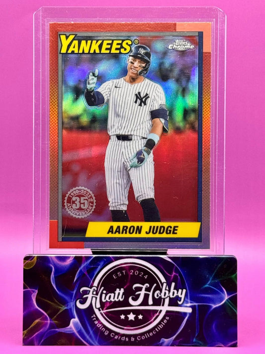 2025 Topps Chrome - Aaron Judge #90CB-11 - 35th Anniversary