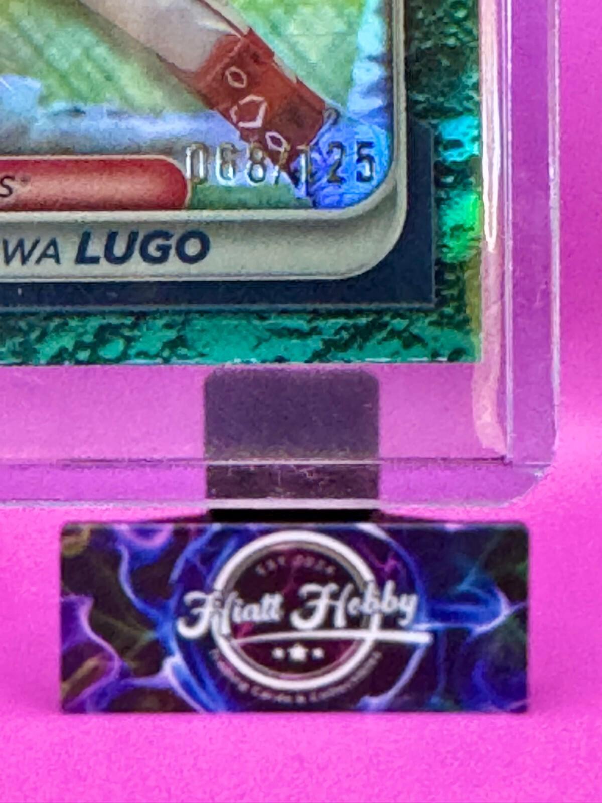 2024 Bowman Draft Chrome Baseball - Joswa Lugo #BDC-93 - Aqua Lunar /125