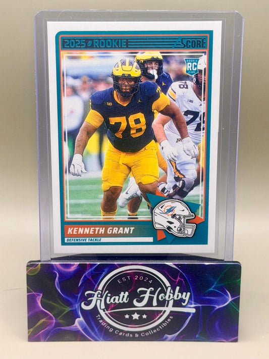 2025 Panini Score - #33 Kenneth Grant (RC)