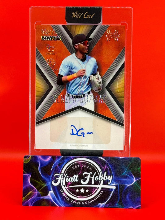 2024 Wild Card Matte - Denzer Guzman #MXPA-DG - Gold/Red X-Plode Auto 1/1