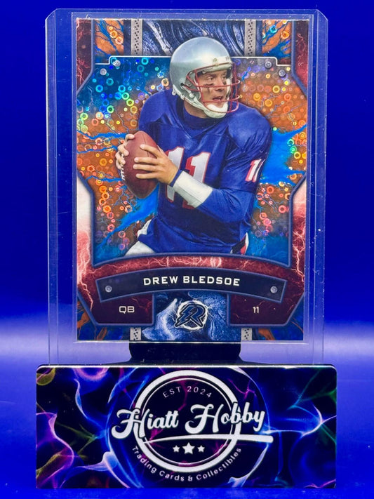 2024 Topps Resurgence - Drew Bledsoe #65 - Blue & Orange Spark