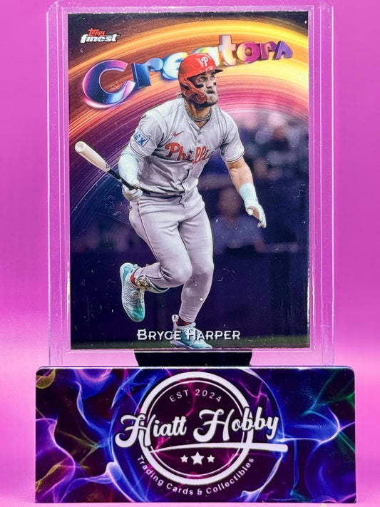 2025 Topps Finest - Bryce Harper #C-21 - Creators
