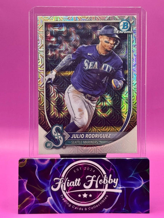 2025 Bowman Chrome - Julio Rodriguez #79 - Mojo Refractor