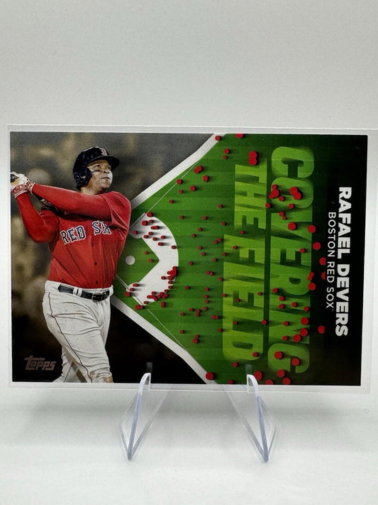 2024 Topps Series 2 Covering The Field Rafael Devers CTF-24 Red Sox