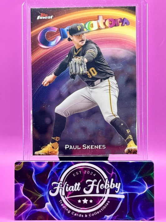 2025 Topps Finest - Paul Skenes #C-14 - Creators