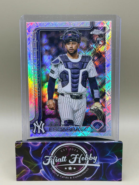 2025 Topps Chrome Update - J.C. Escarra #USC197 - Fanatics Logo Refractor (RC)