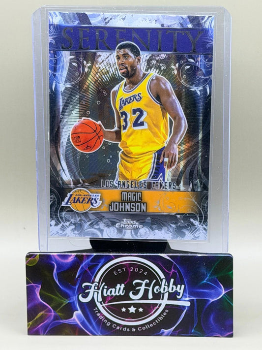 2025-26 Topps Chrome - Serenity Magic Johnson #SY-9