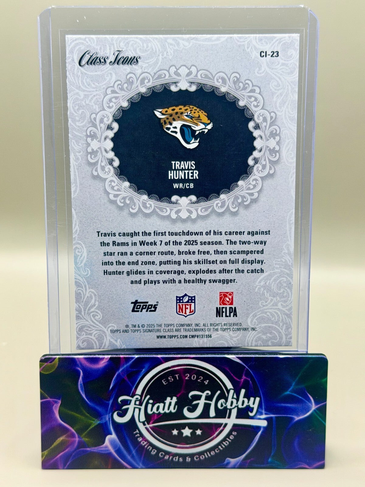 2025 Topps Signature Class Football - #CI-23 Travis Hunter - Class Icons (RC)