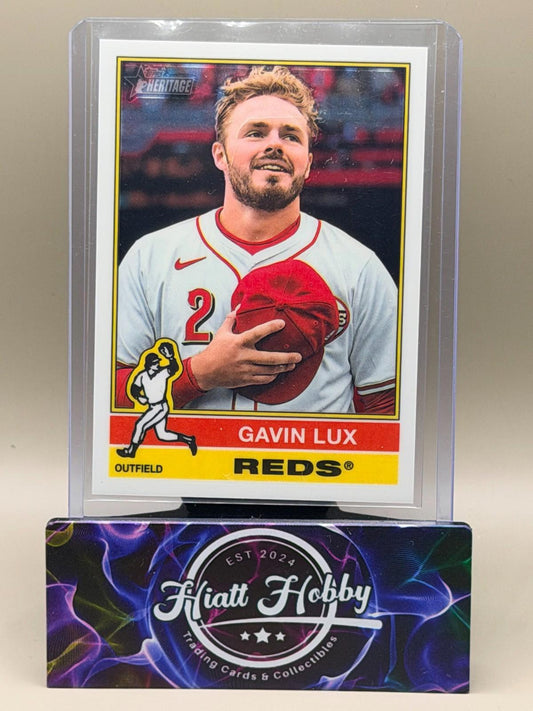 2025 Topps Heritage High Number - Gavin Lux #715 - Chrome (SP)
