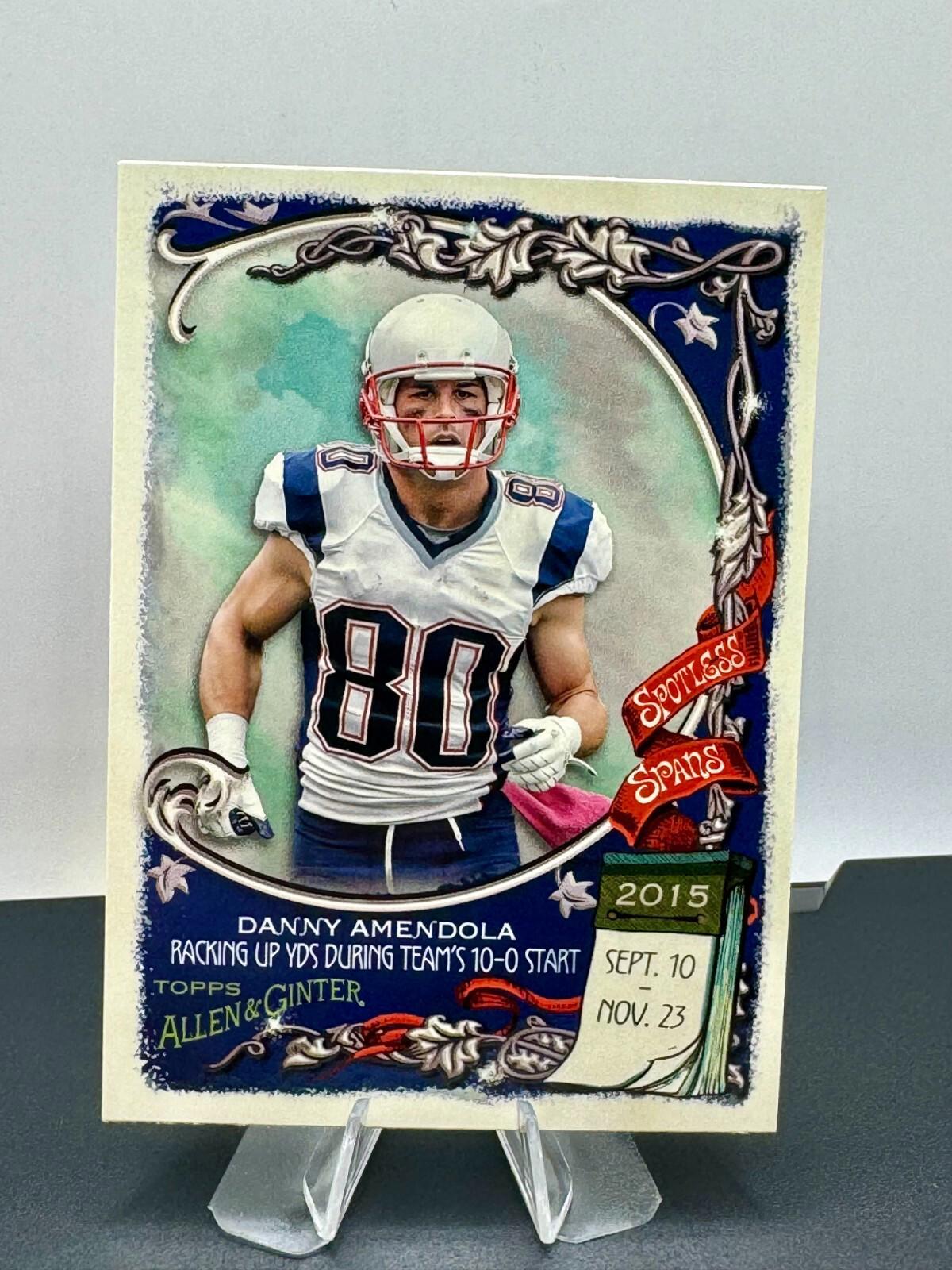 2024 Topps Composite Football Allen & Ginter Spotless Spans Inserts - LOT of 5