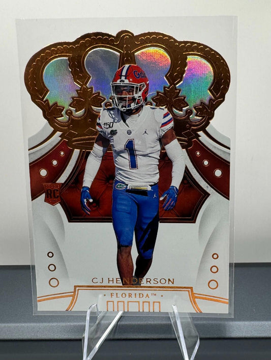 2020 Panini Chronicles Draft Picks Crown Royale CJ Henderson #20