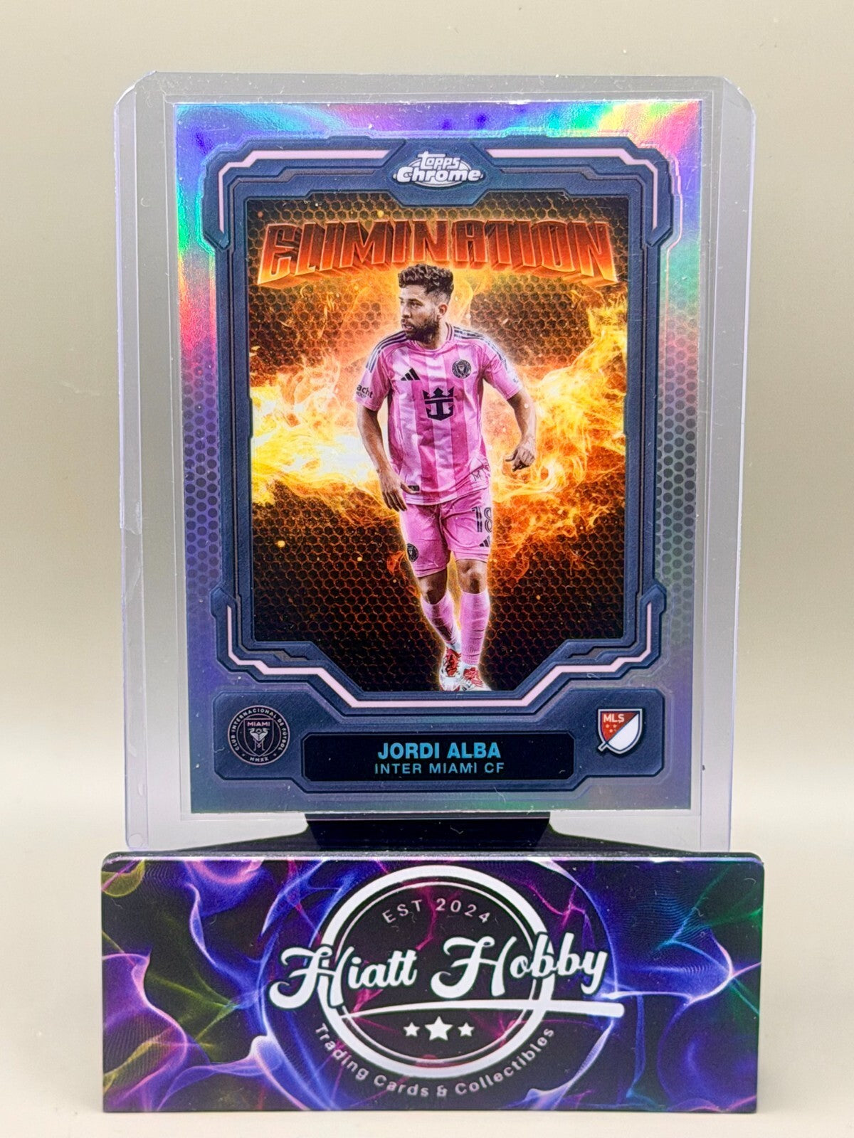 2025 Topps Chrome MLS Soccer - #EL-7 Jordi Alba - Elimination