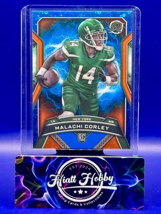 2024 Topps Resurgence - Rookies Malachi Corley #171 - Blue & Orange Spark (RC)
