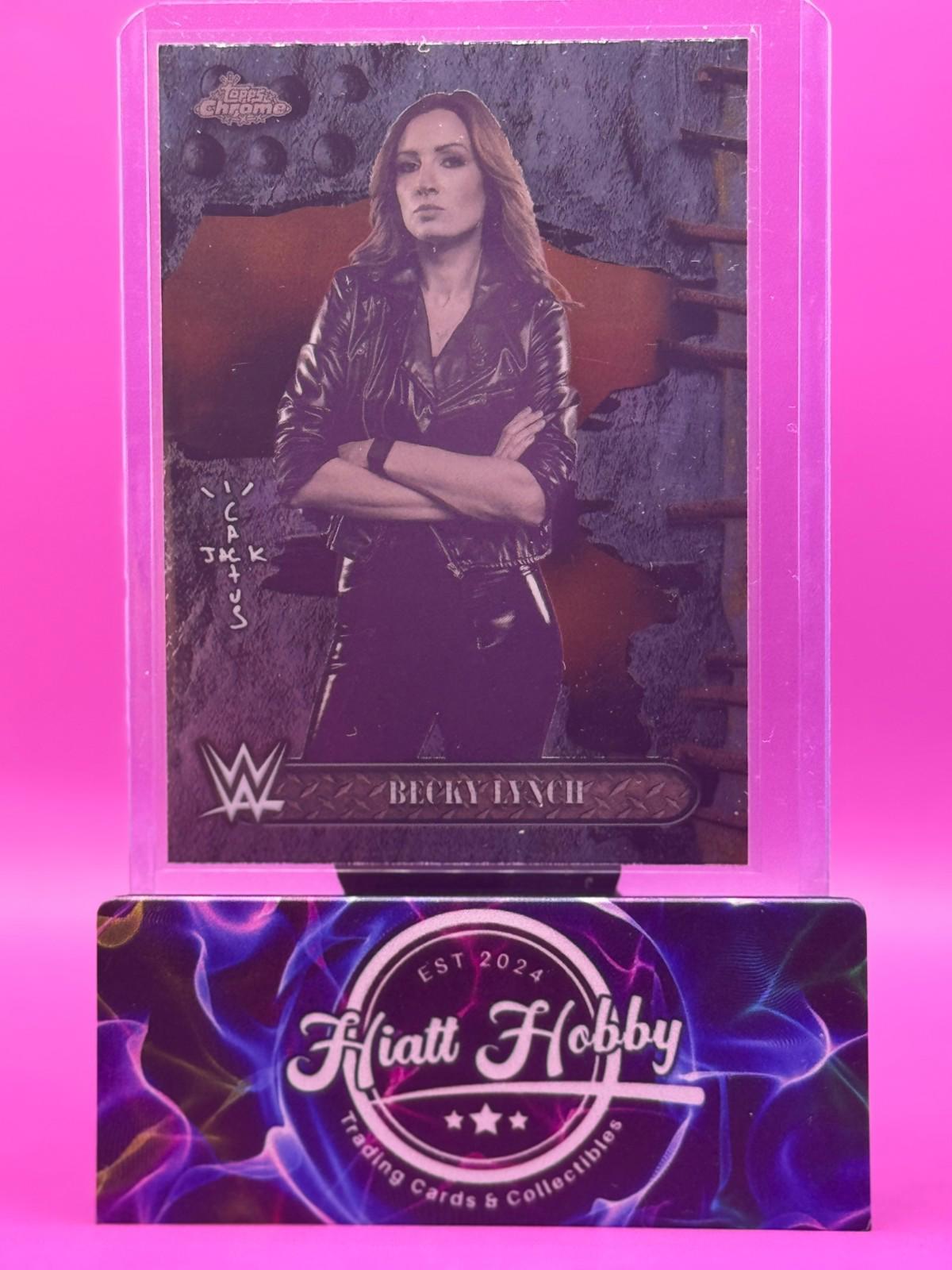 2025 Topps Chrome Cactus Jack WWE - Becky Lynch #59