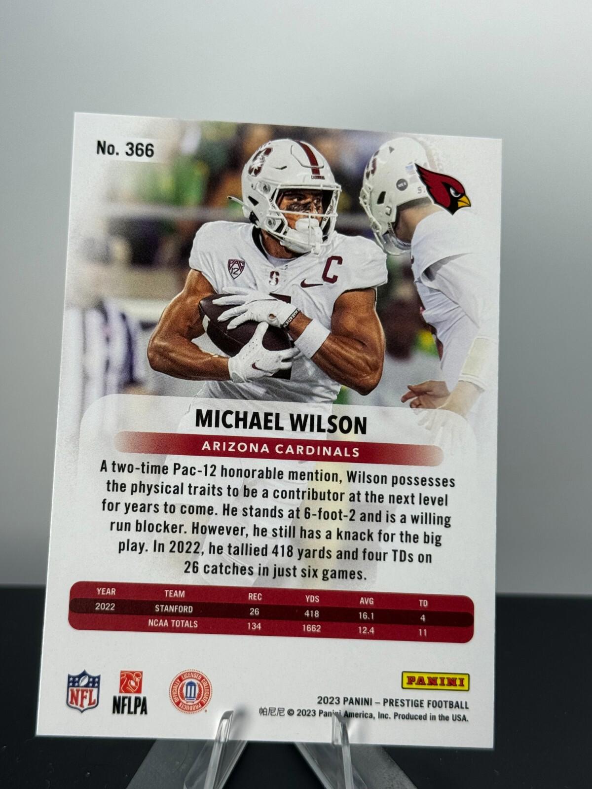 2023 Panini Prestige Football Rookies - LOT of 4
