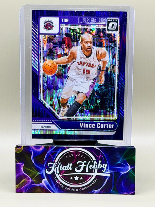 2024-25 Panini Donruss Optic - Vince Carter #245 - Purple Shock Prizm