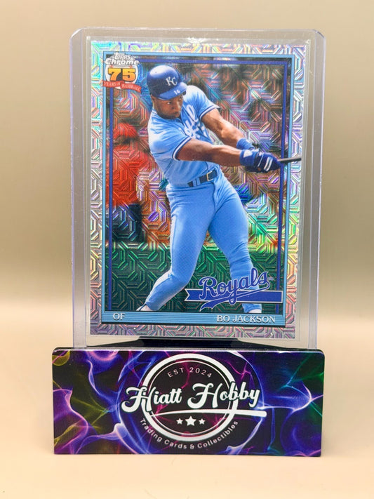 2026 Topps Series 1 - #91C-5 Bo Jackson - 1991 Topps Silver Pack Mojo