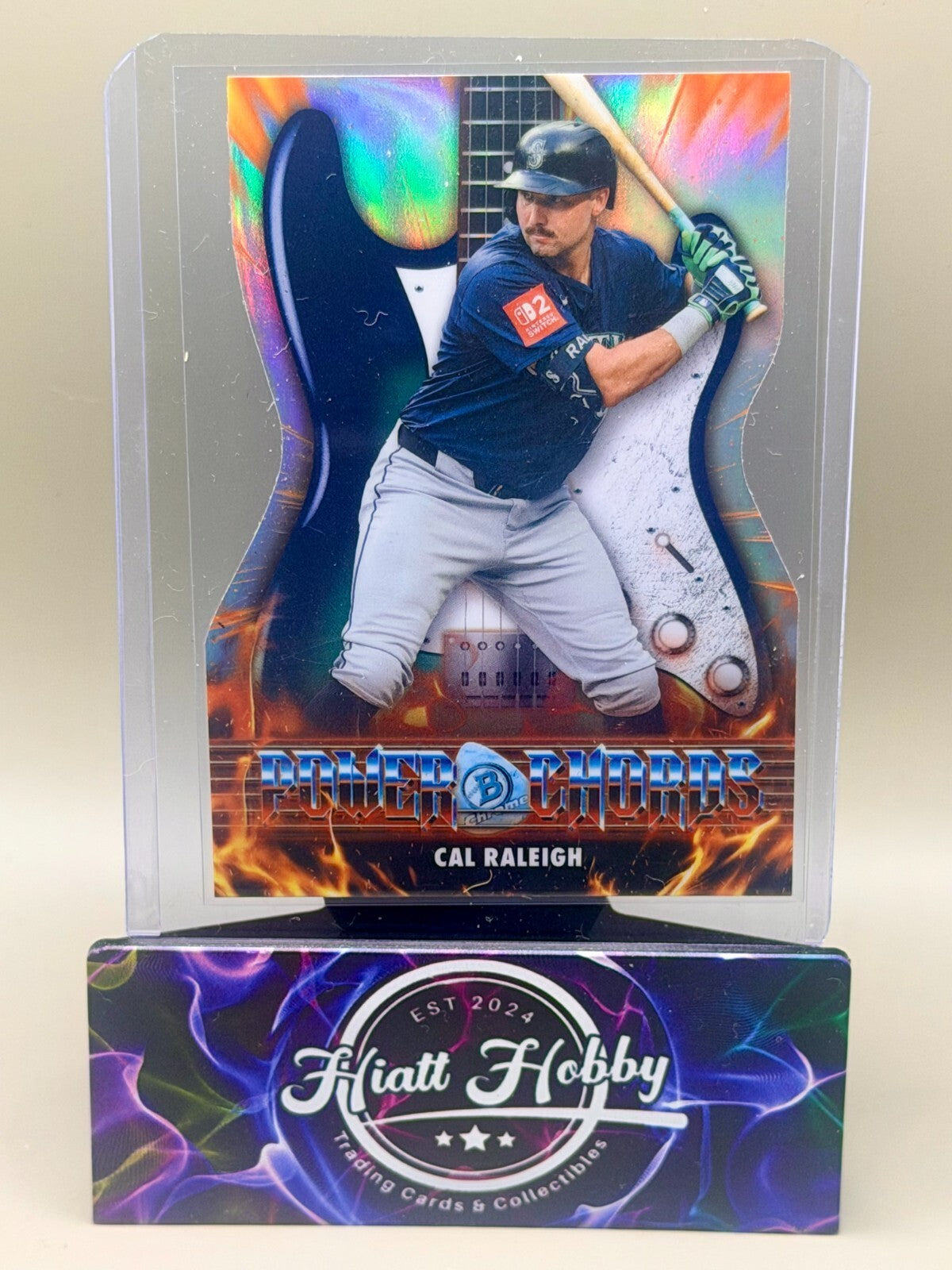 2026 Bowman Chrome Baseball - #PC-21 Cal Raleigh - Power Chords