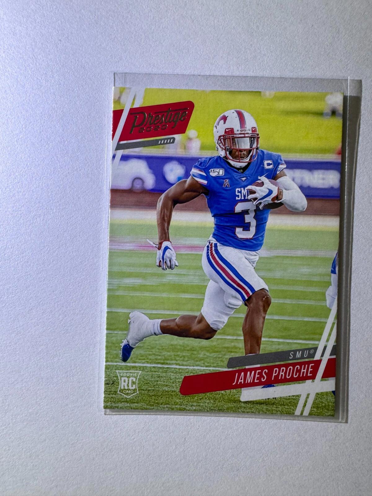 2020 Panini Chronicles Draft Picks Prestige James Proche #22