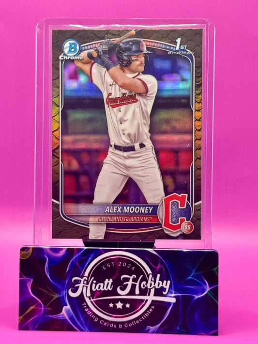 2025 Bowman - Chrome Prospects Alex Mooney #BCP-149 Reptilian Refractor (RC)