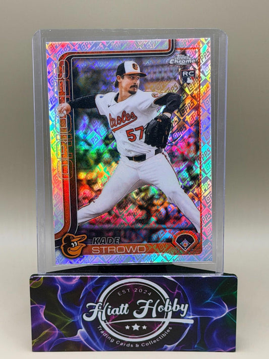 2025 Topps Chrome Update - Kade Strowd #USC193 - Fanatics Logo Refractor (RC)