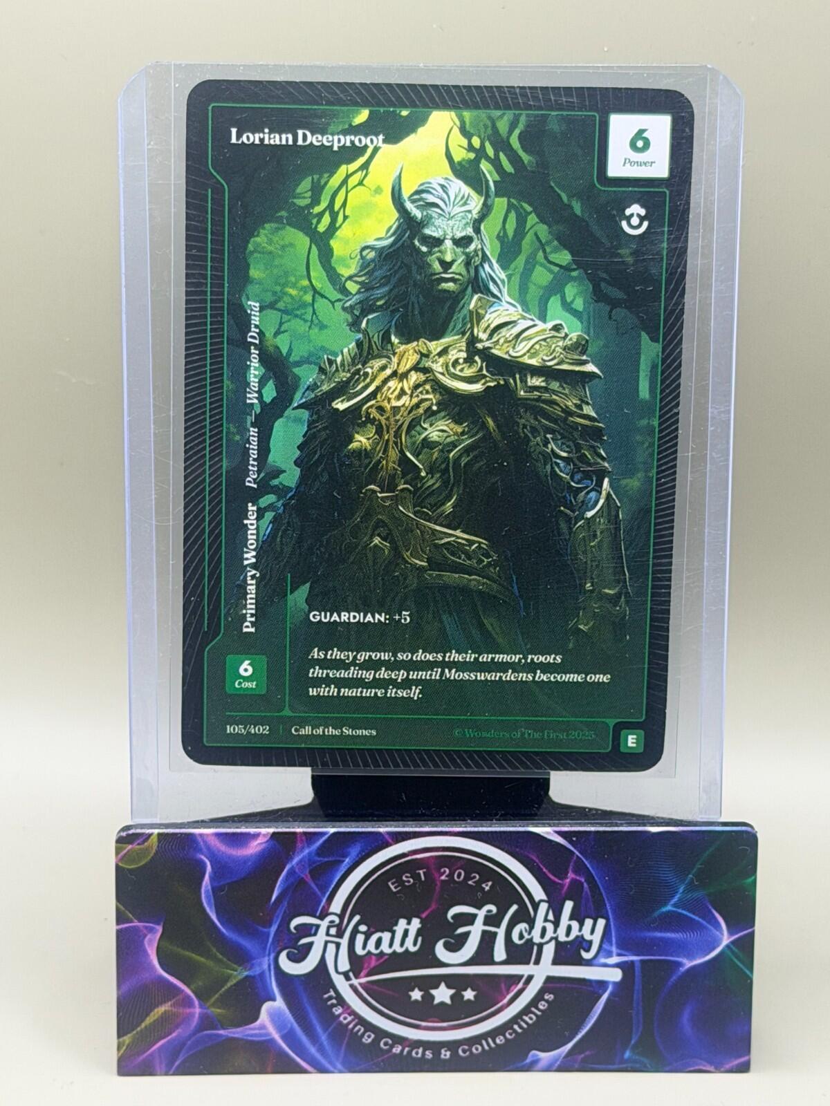 2025 Wonders of the First - #105/402 Lorian Deeproot (E)