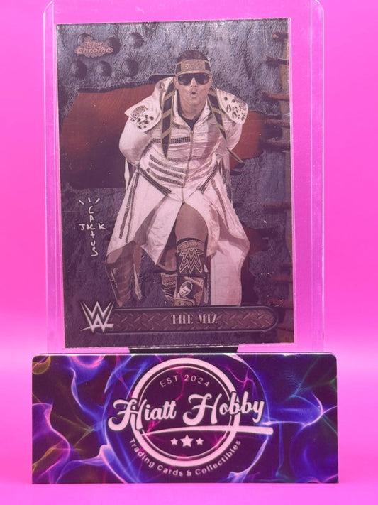 2025 Topps Chrome Cactus Jack WWE - The Miz #96
