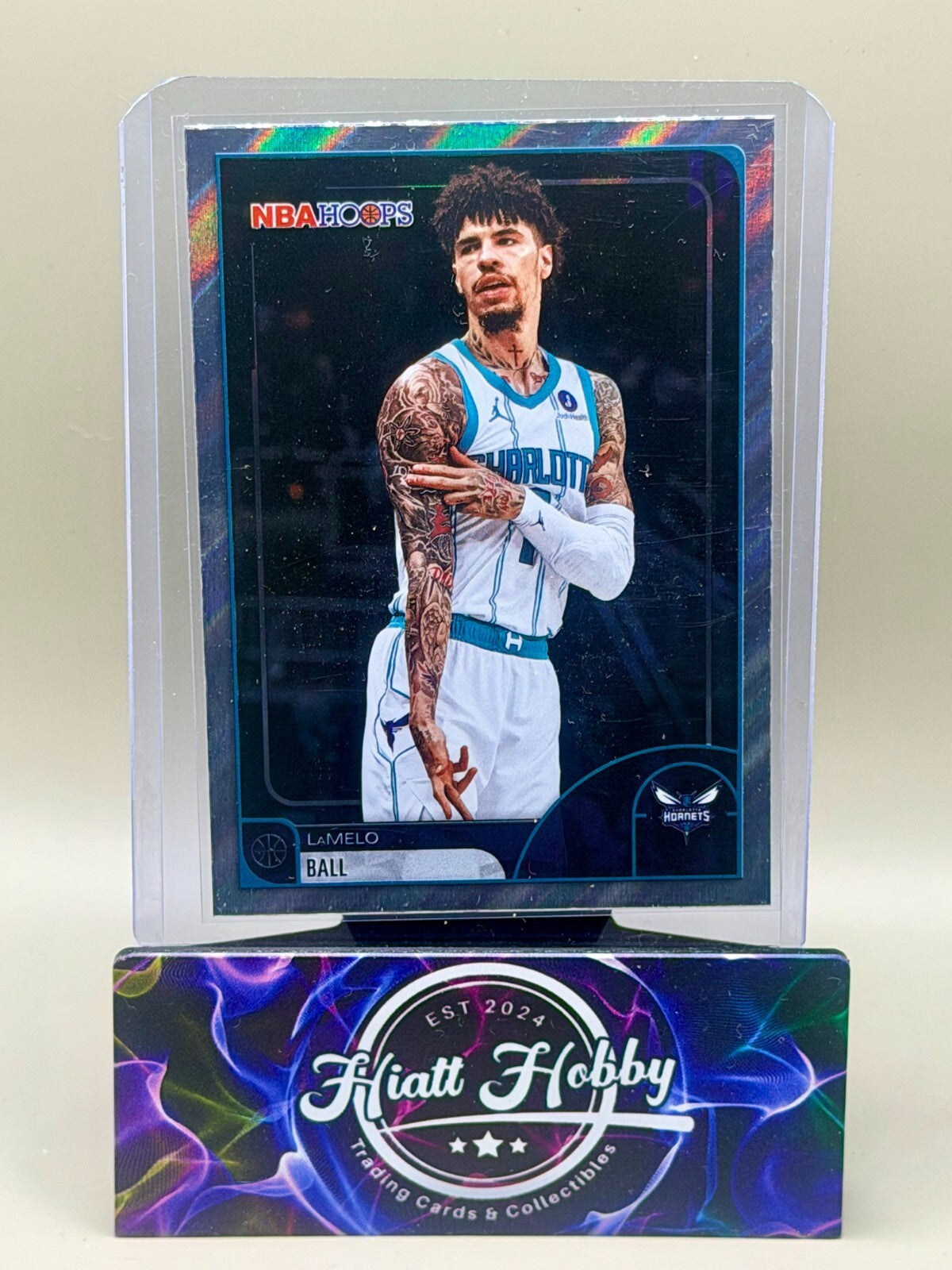 2025-26 NBA Hoops Basketball - #185 LaMelo Ball - Light Burst