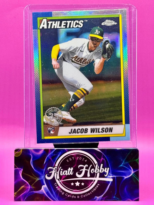 2025 Topps Chrome - Jacob Wilson #90CB-18 - 35th Anniversary