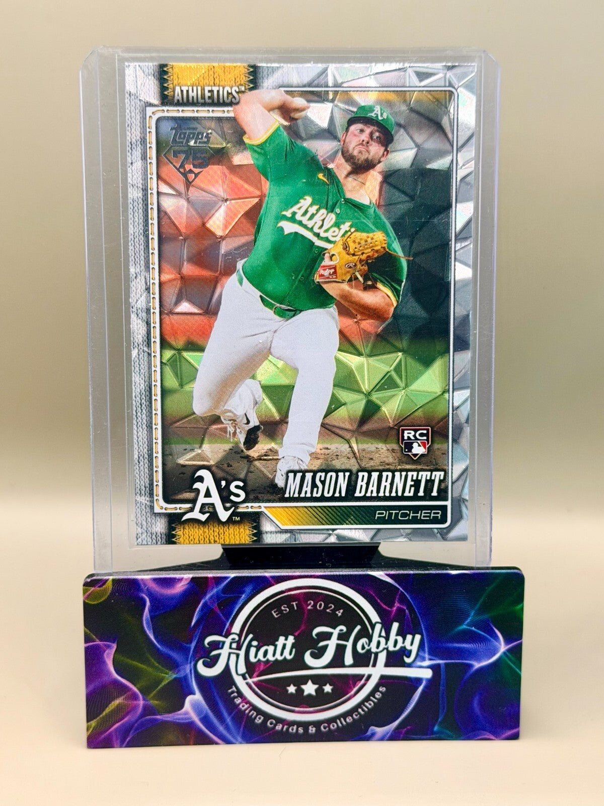 2026 Topps Series 1 - #273 Mason Barnett - Diamante Foil (RC)