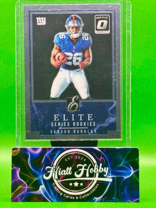 2018 Panini Donruss Optic - Rookie Elite Series Saquon Barkley #RES-SB (RC)