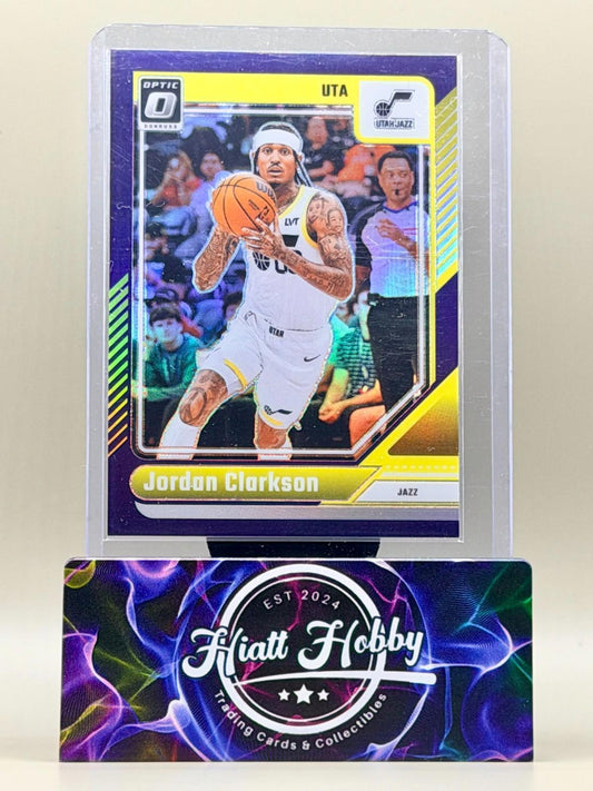 2024-25 Panini Donruss Optic - Jordan Clarkson #122 - Purple Prizm