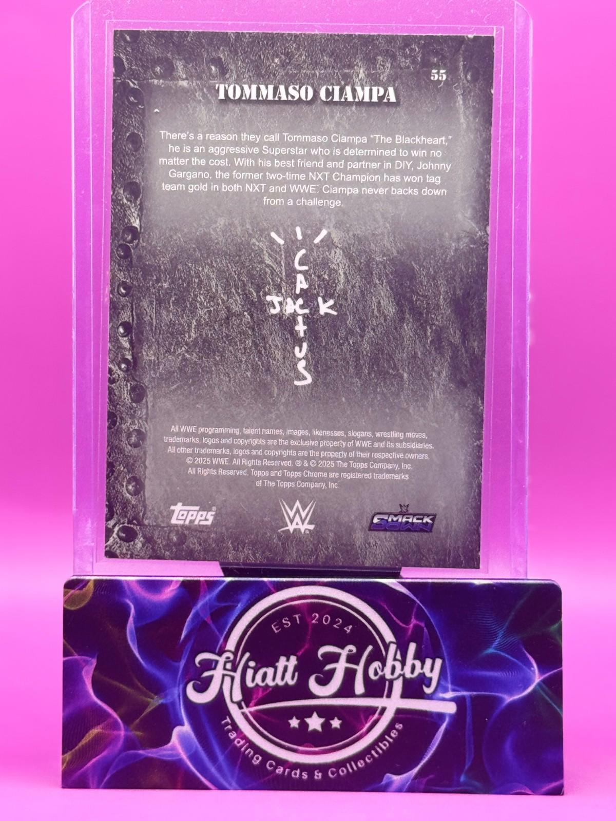 2025 Topps Chrome Cactus Jack WWE - Tommaso Ciampa #55